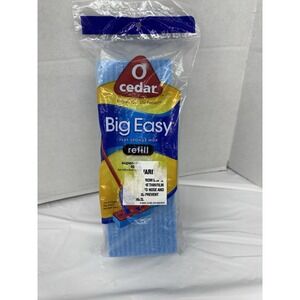 O-Cedar Big Easy Flat Sponge Mop Refill New In Package Discontinued